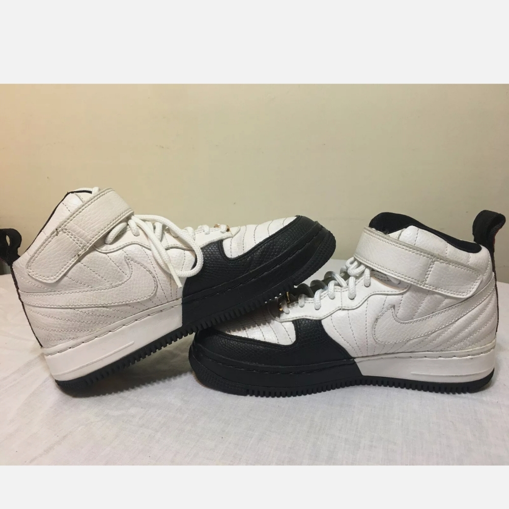 Mike Air force one Jordan fusion Black &White taxi